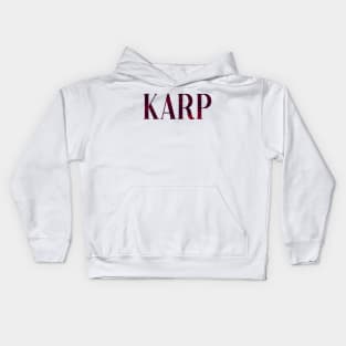 Karp - Simple Typography Style Kids Hoodie